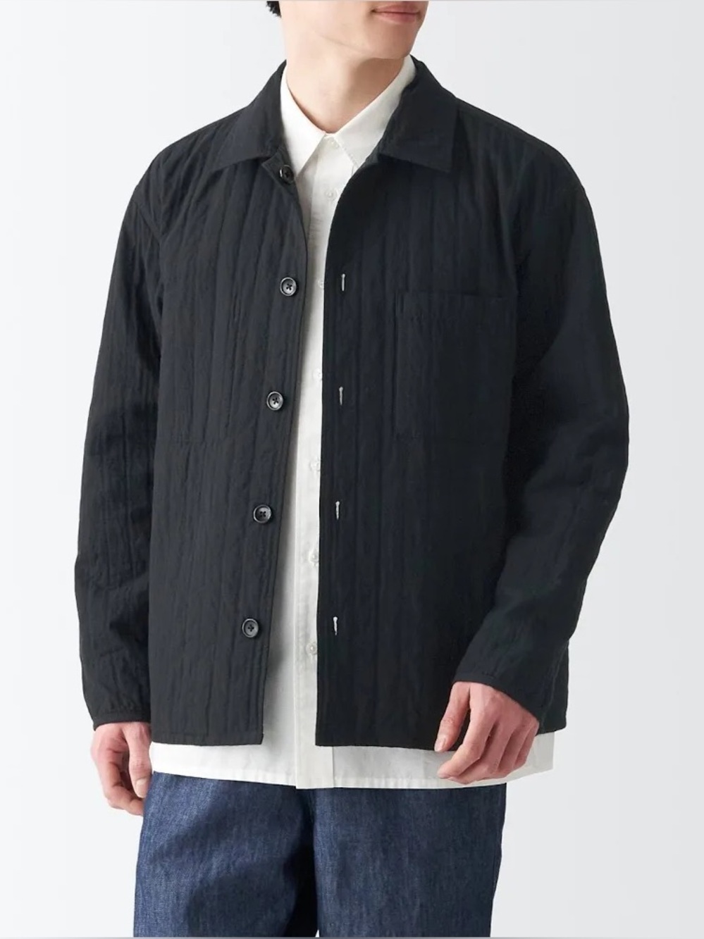 MUJI Reverse Quilt Jacket